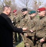 WIZYTA BP. JÓZEFA GUZDKA W JEDNOSTKACH WROCŁAWSKIEGO GARNIZONU